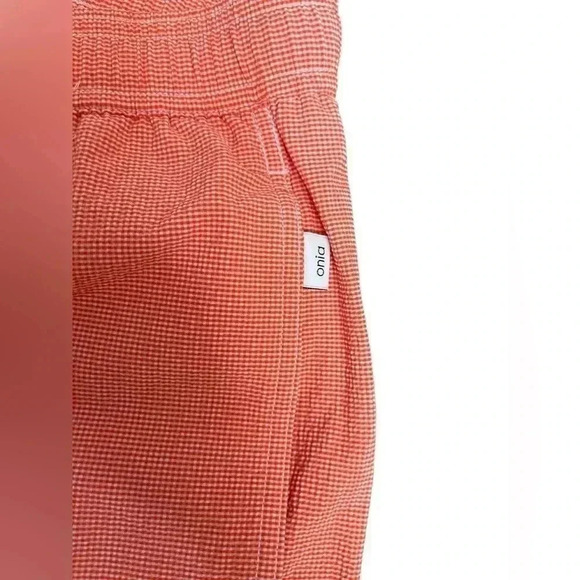 Onia Charles 7” Pull On Swim Shorts in Corral and White Men’s size XL - Picture 5 of 14